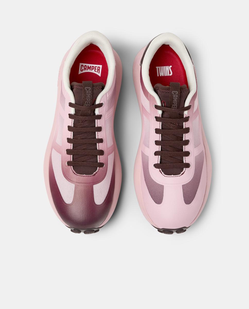 Sapatilhas Desportivas Pelotas Athens Twins Degradadas Rosa/Chocolate-2