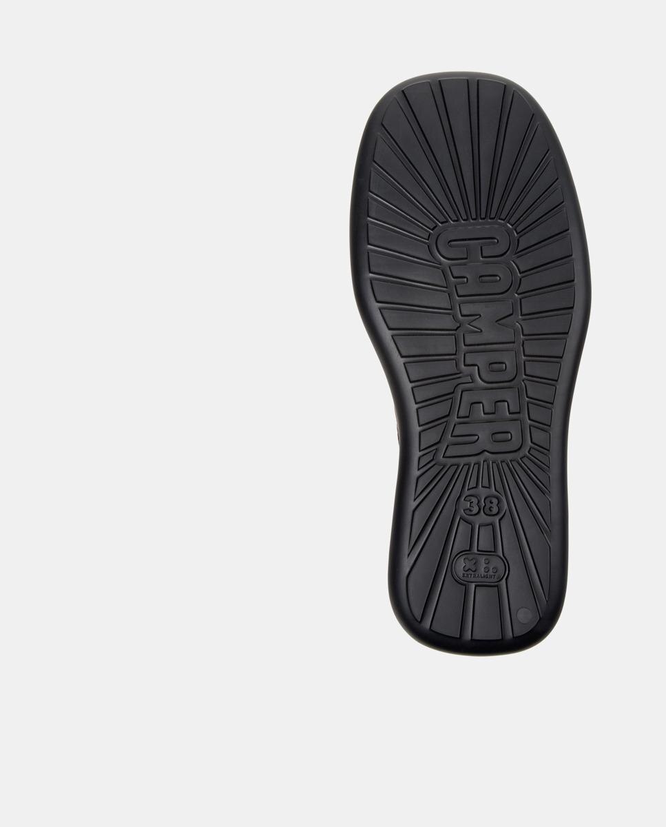 Botins de Pele Onda Preto-4