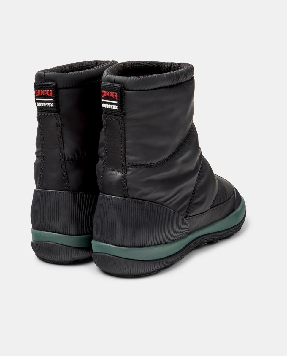 Botins Peu Pista Gm Lisos Preto-2