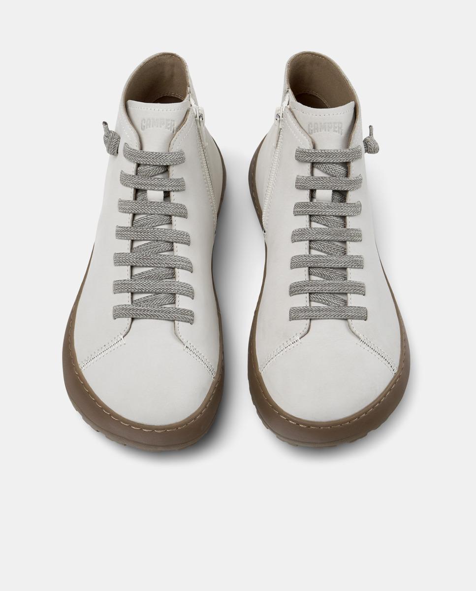 Botins de Pele Peu Serra Branco-2