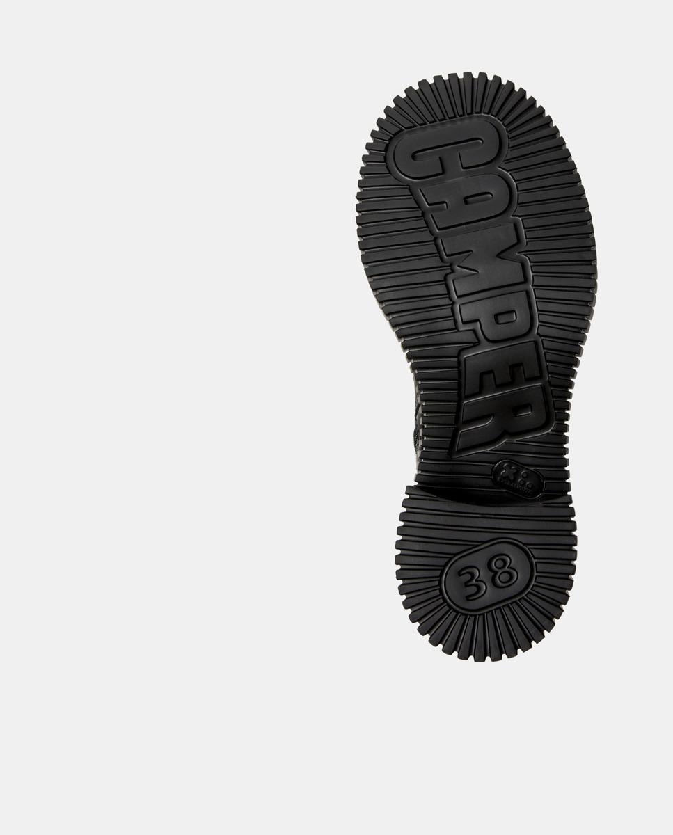 Botins de Pele Pix London Preto-4