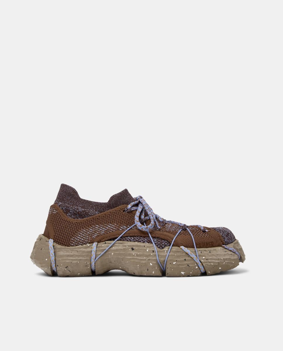Sapatilhas Desportivas Roku com Plataforma Castanho-1