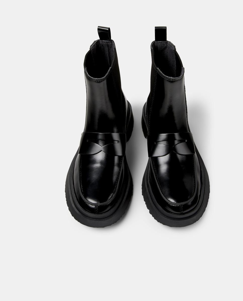 Botins de Pele Walden Preto-2