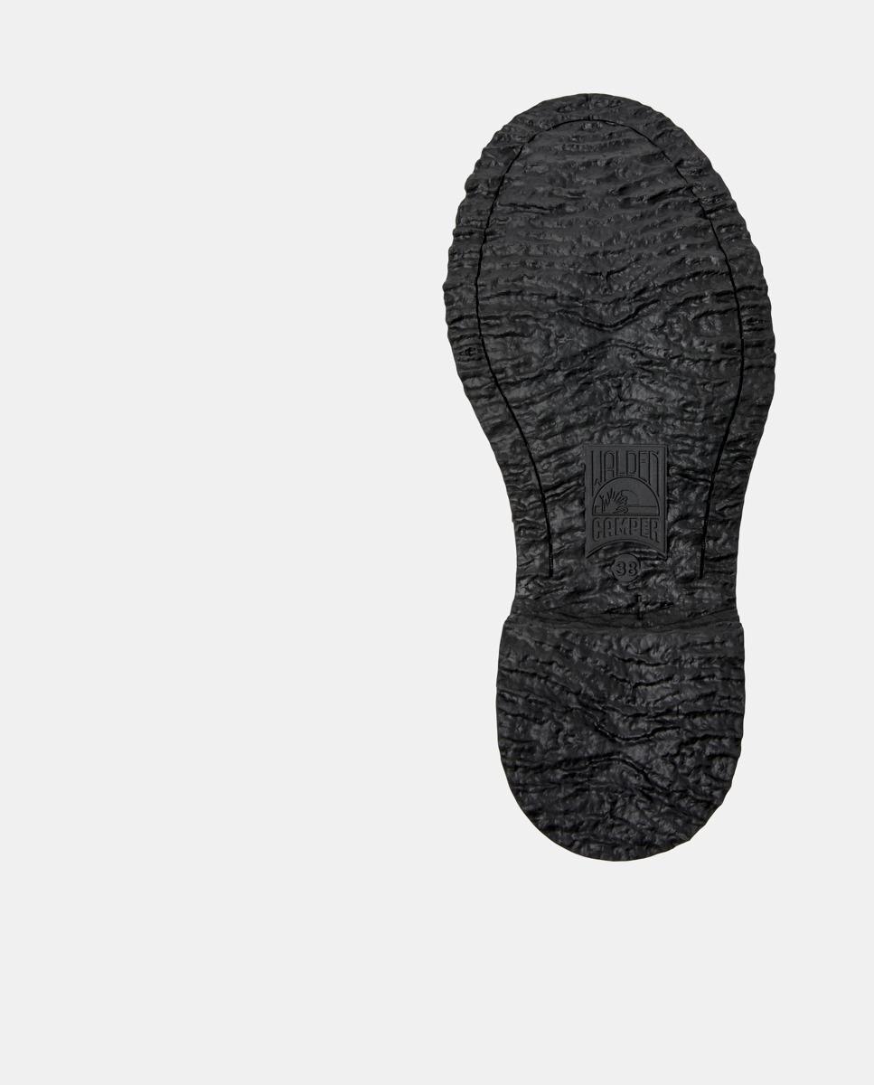 Botins de Pele Walden Preto-4