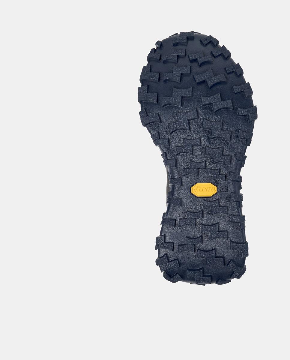 Sapatilhas de Pele Drift Trail com Atacadores Preto-4