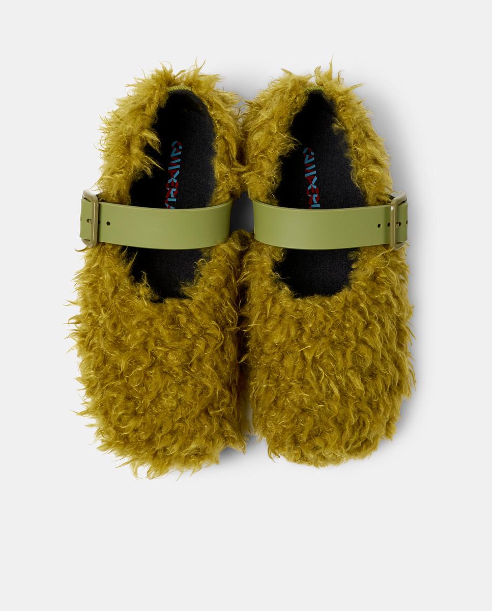 Sabrinas Wabi com Fivela Verde Azeitona-2