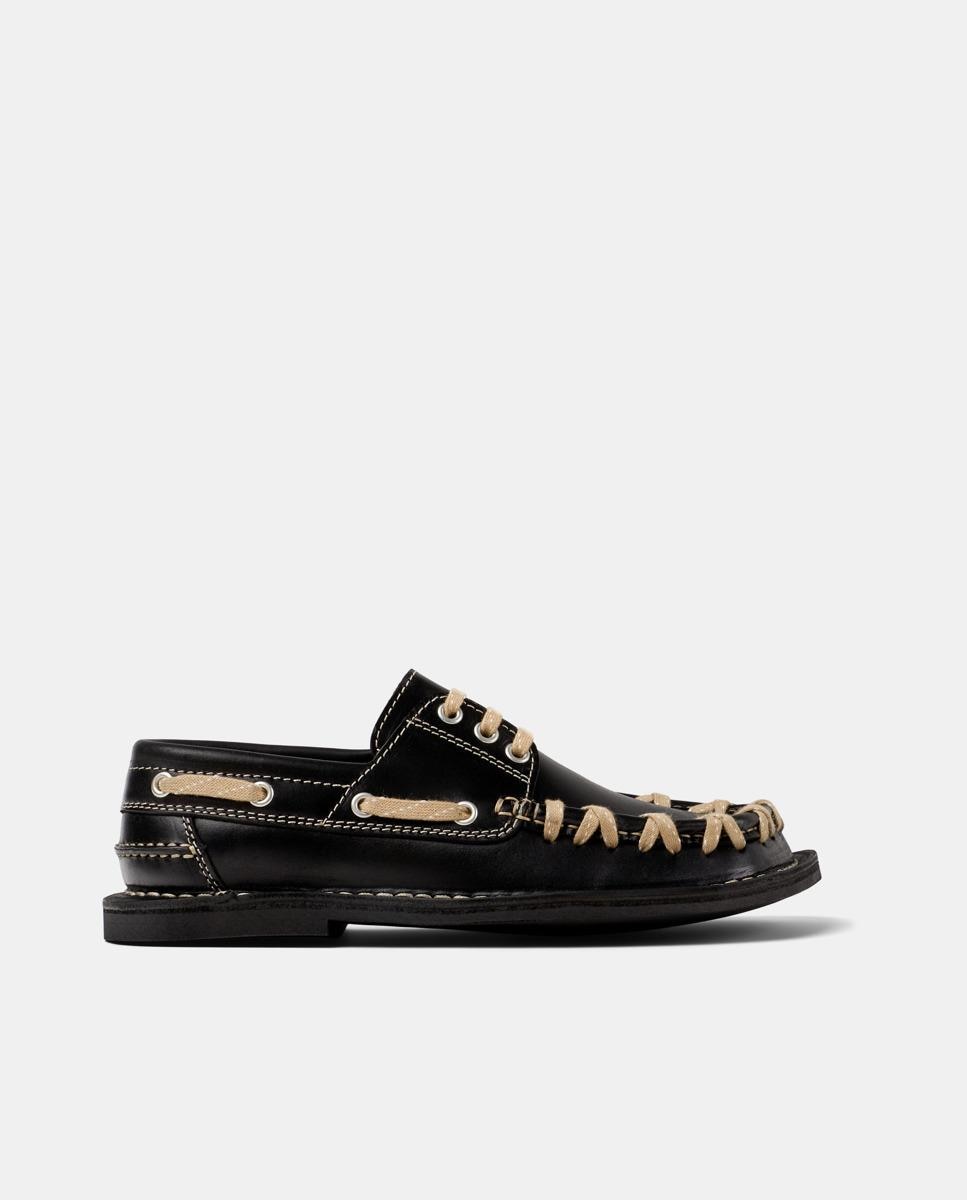Imagem 0 de Mocassins Eki de Pele
