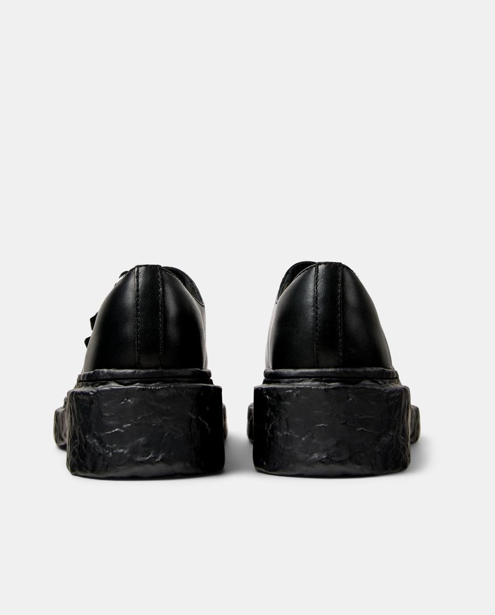Mocassins Vamonos de Pele Preto-3