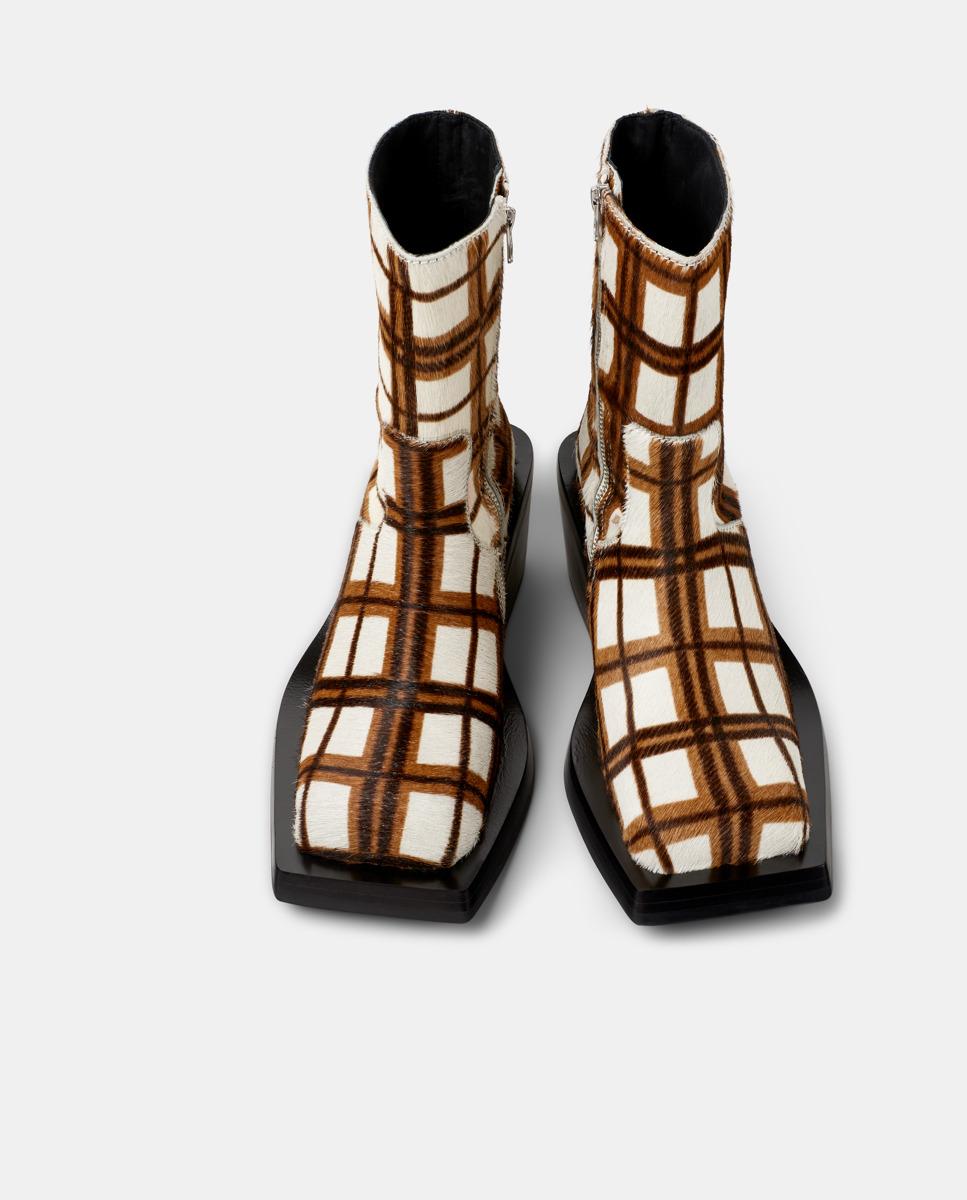 Botins Unissexo Quetal de Pele Branco-2