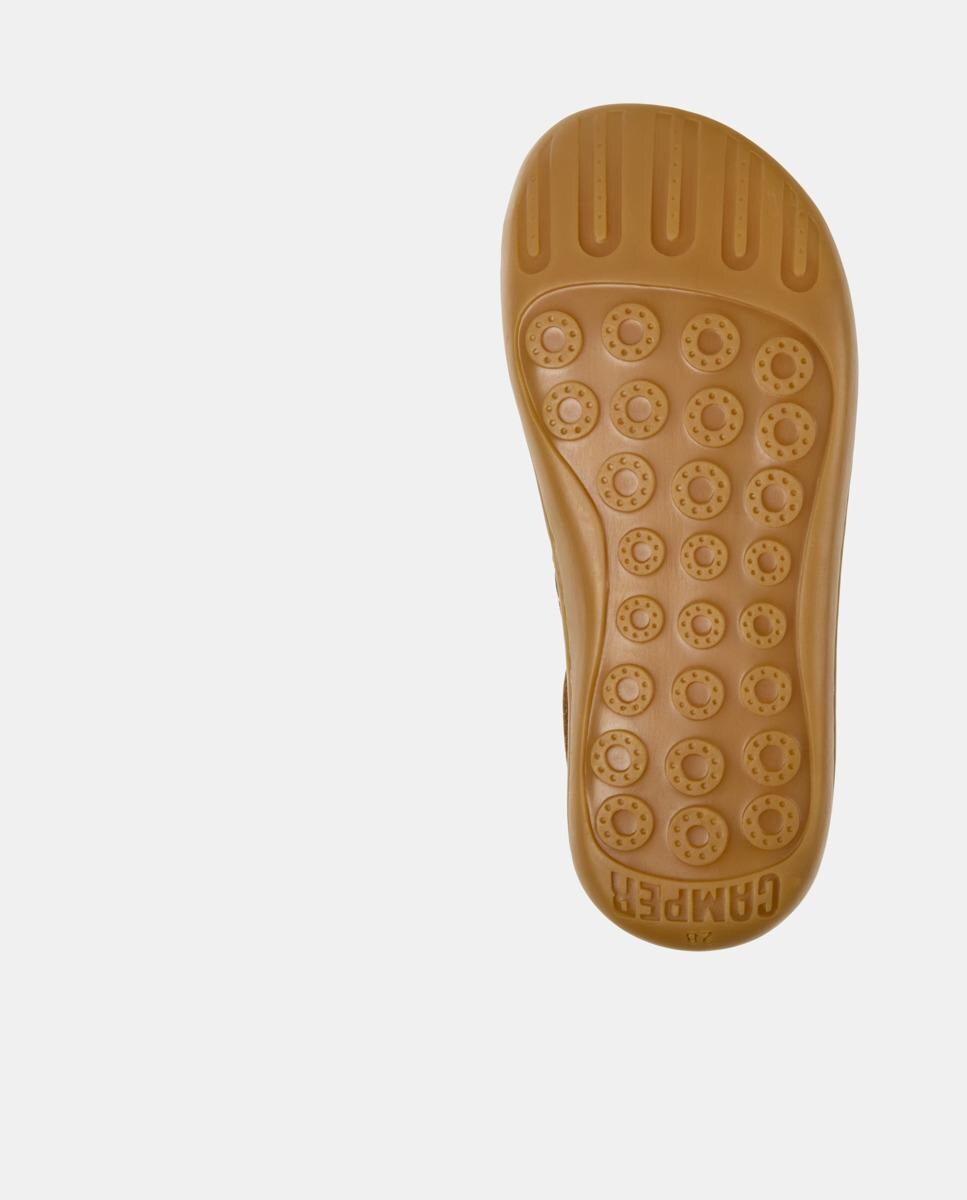 Sapatilhas Peu Cami de Pele Castanho-5