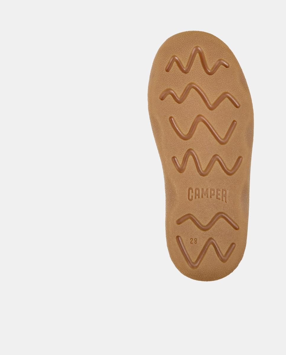 Botins Kiddo de Pele Camper Preto-5
