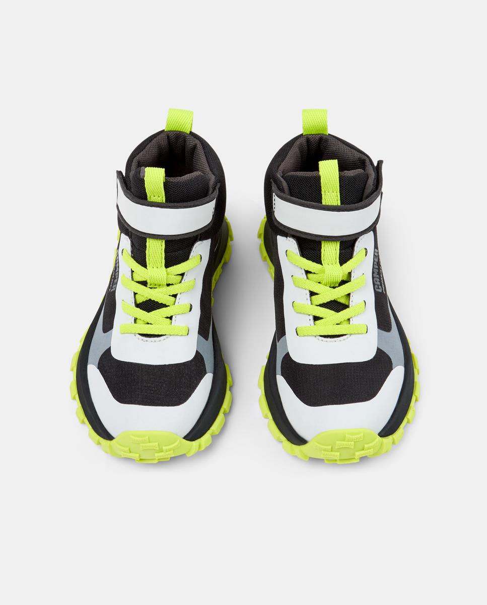 Sapatilhas Desportivas Infantil com Atacadores Drift Trail Camper Preto / Amarelo-flúor-2