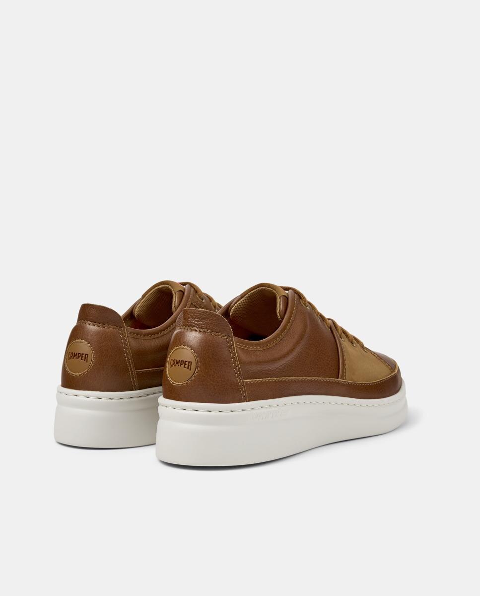 Sapatilhas Desportivas G3d Runner Up Twins com Atacadores e Biqueira Redonda Castanho-3