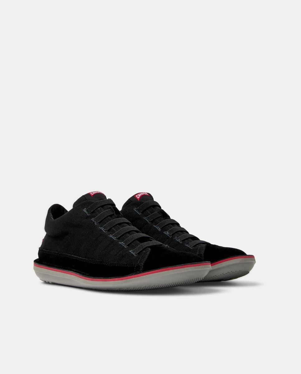 Sapatilhas Beetle com Atacadores Preto-5