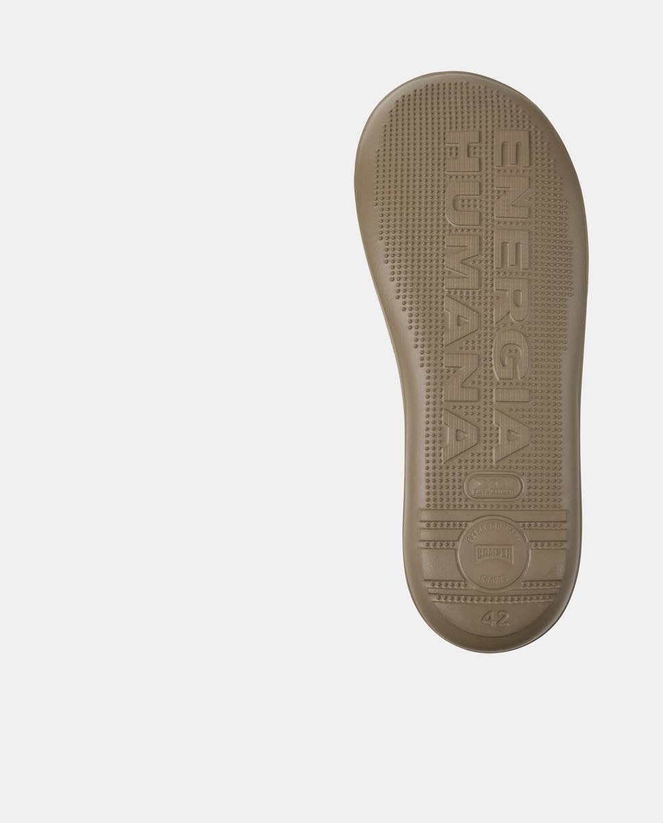 Sapatilhas de Vestir Beetle com Atacadores Camel-3