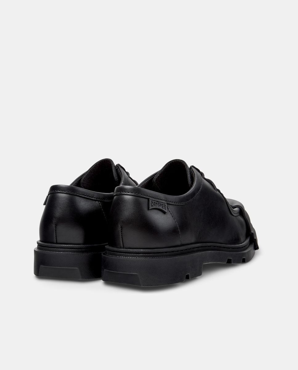 Bluchers de Pele Junction Preto-3