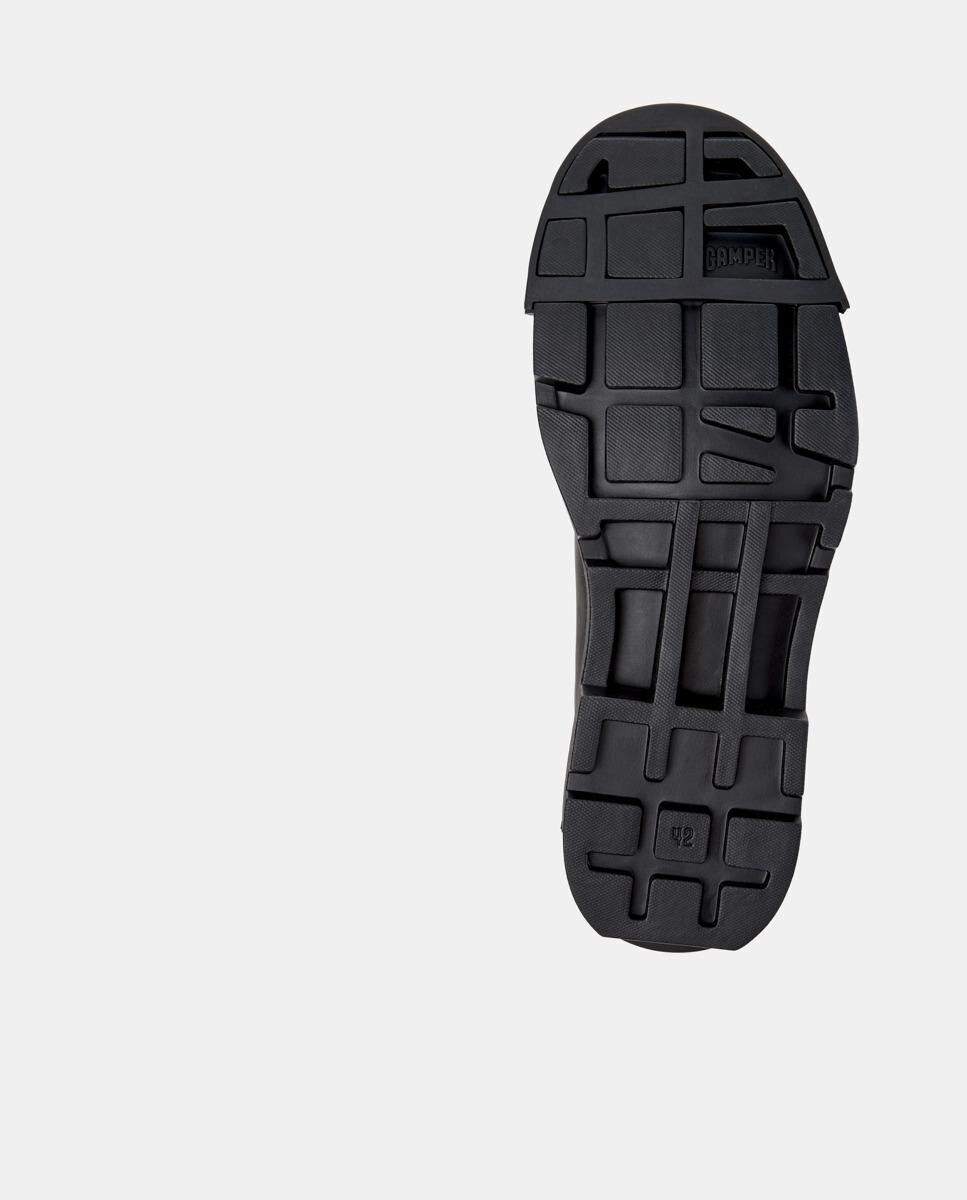 Bluchers de Pele Junction Preto-4