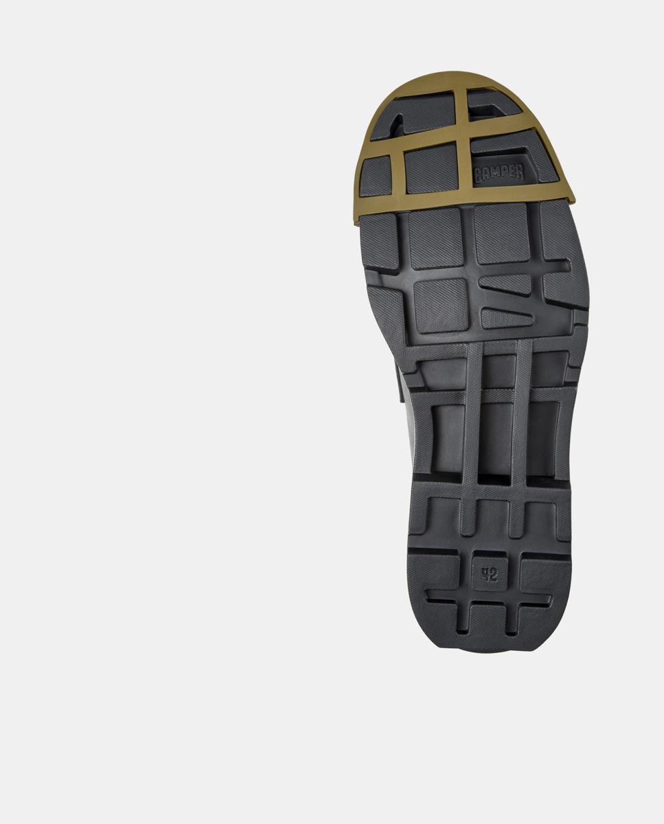 Mocassins de Pele Junction Preto-4