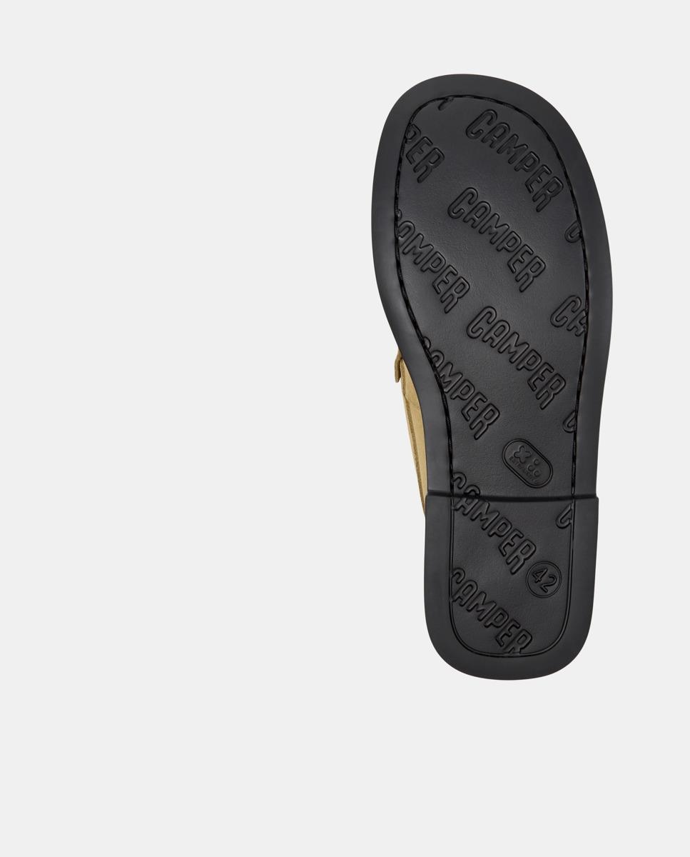 Mocassins de Pele Don Castanho-claro-4