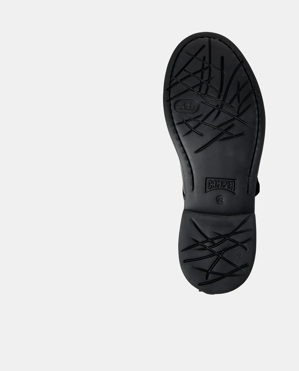 Bluchers de Pele Dean Preto-4