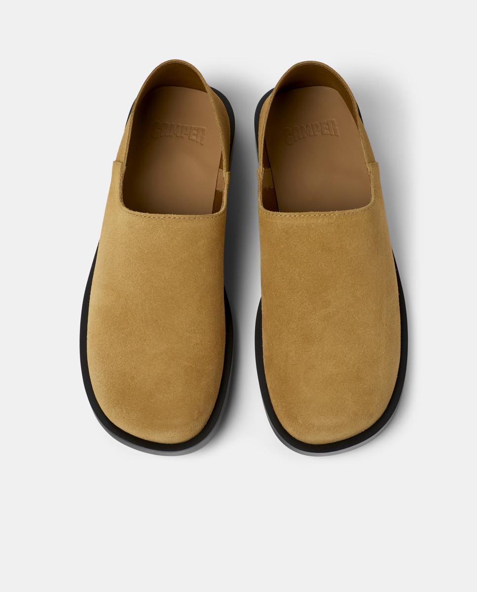 Mocassins Driver de Pele Don Castanho-claro-2