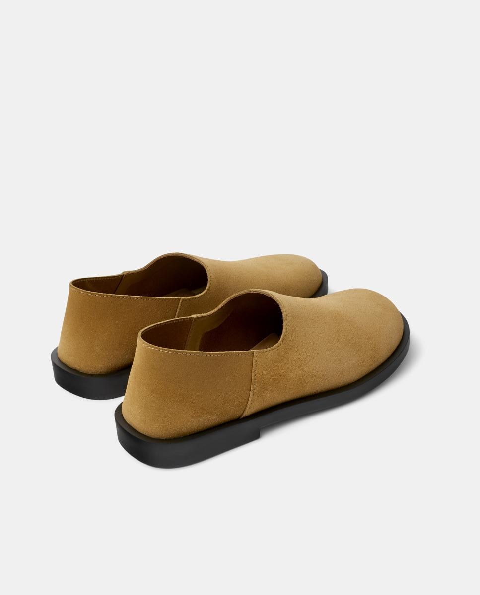 Mocassins Driver de Pele Don Castanho-claro-3
