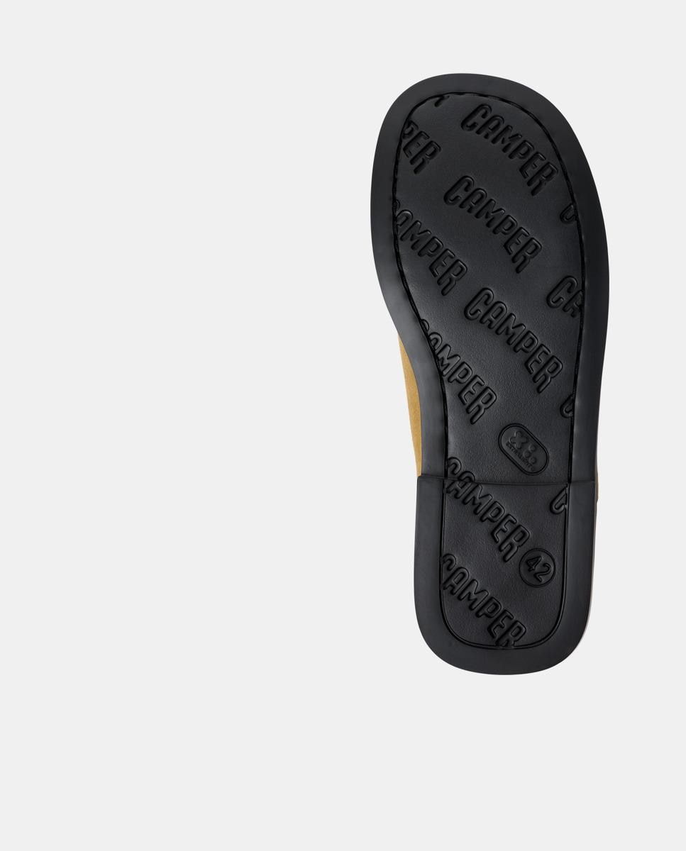 Mocassins Driver de Pele Don Castanho-claro-4