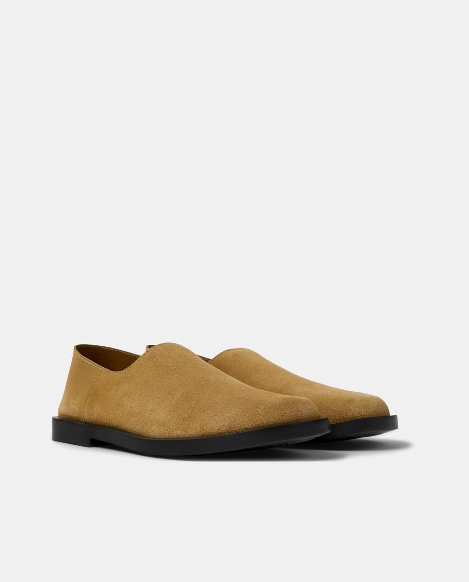 Mocassins Driver de Pele Don Castanho-claro-5