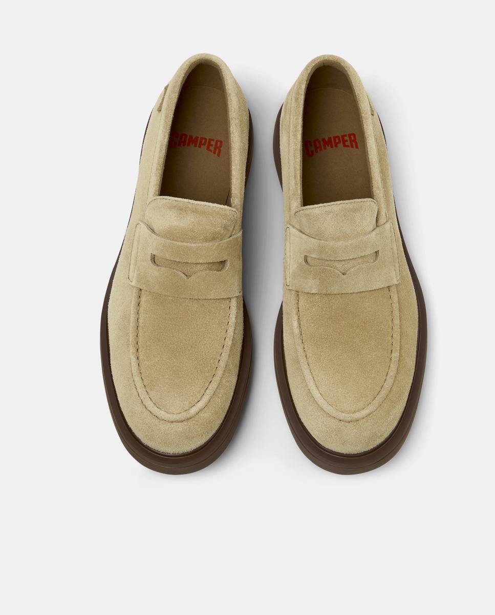 Mocassins Norman de Pele Natural-2