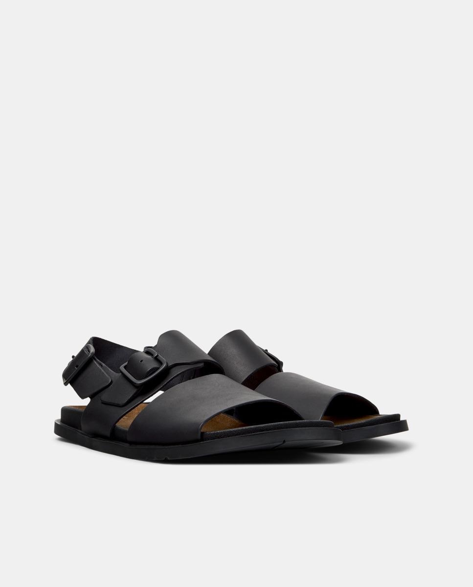 Sandálias de Pele Lluc Sandal Preto-5