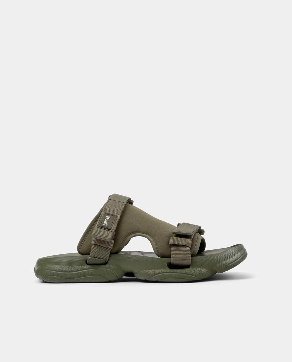 Sandálias Karst Sandal com Velcro Verde Azeitona-1
