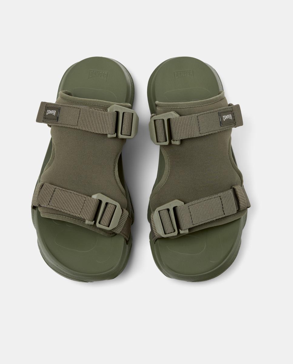Sandálias Karst Sandal com Velcro Verde Azeitona-2