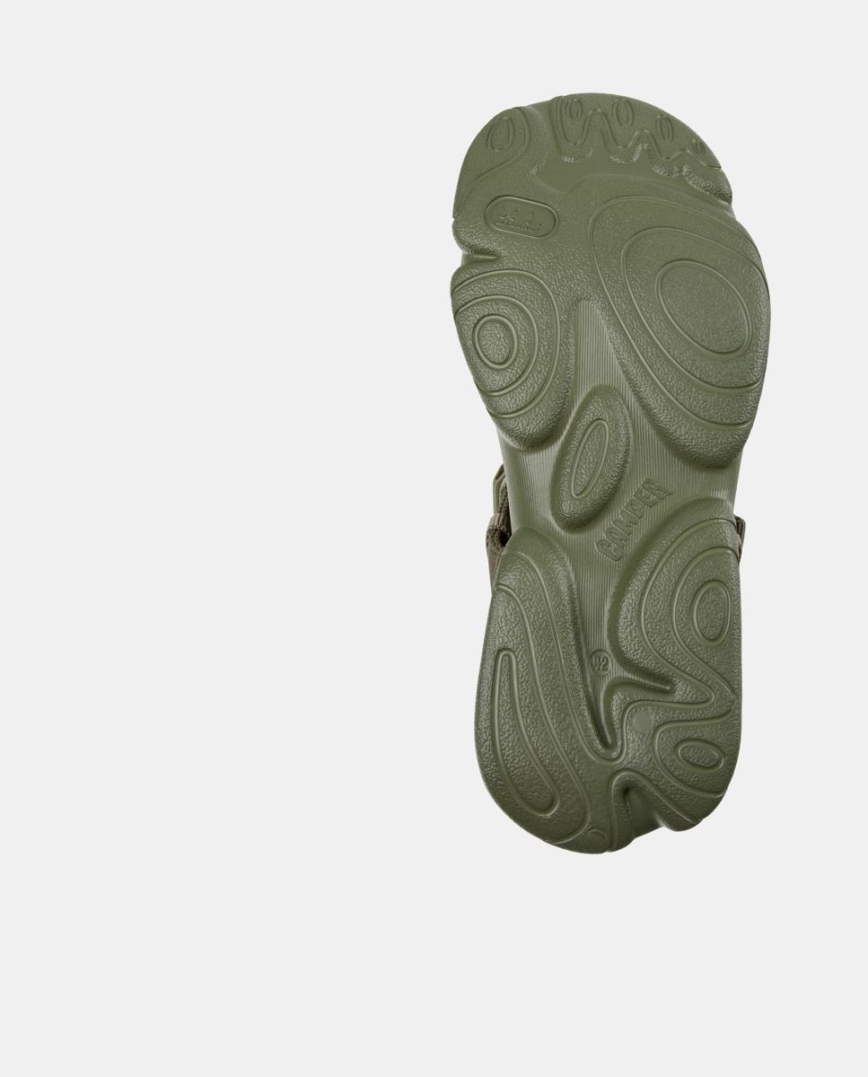 Sandálias Karst Sandal com Velcro Verde Azeitona-4