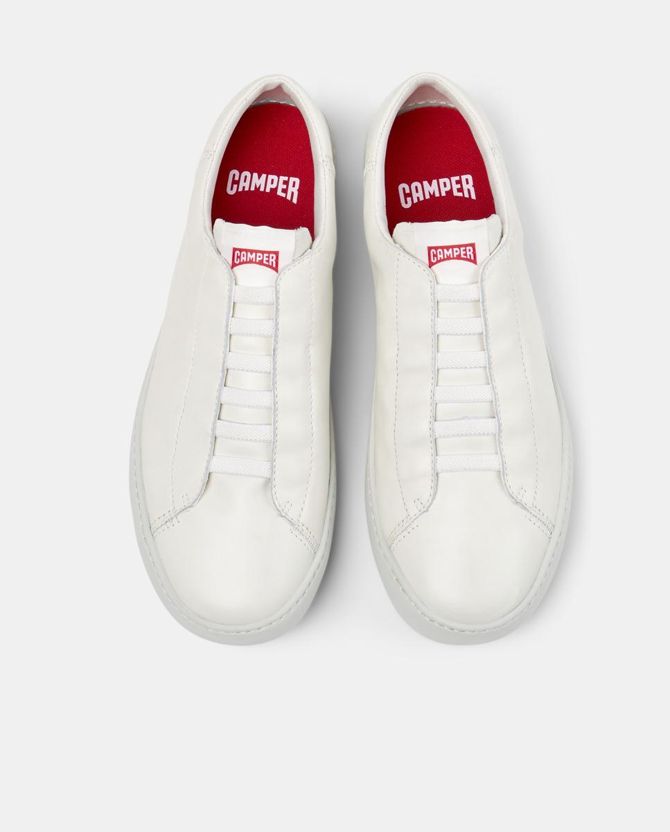 Sapatilhas Formais em Pele Peu Touring Branco-2