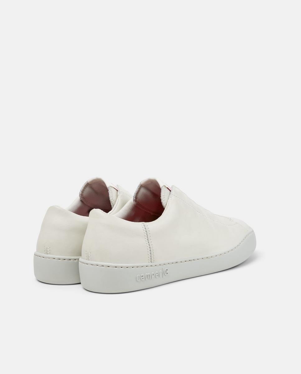 Sapatilhas Formais em Pele Peu Touring Branco-3