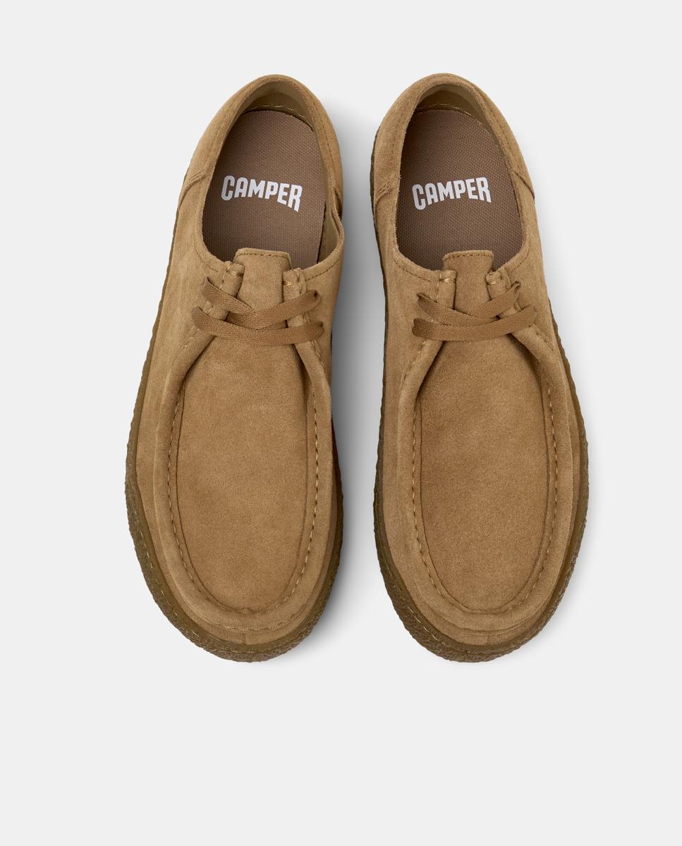 Bluchers de Pele Peu Terreno Castanho-2