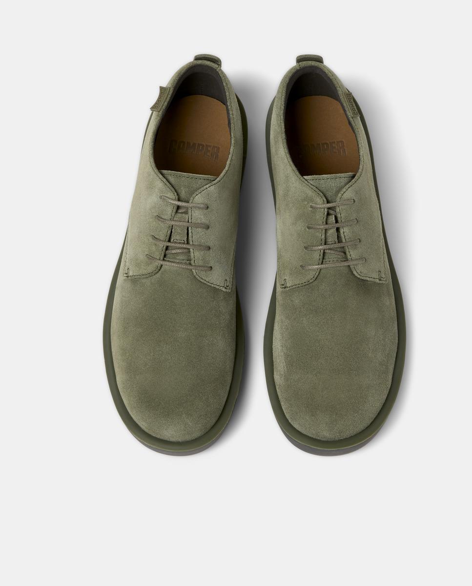 Bluchers de Pele Wagon Verde-militar-2