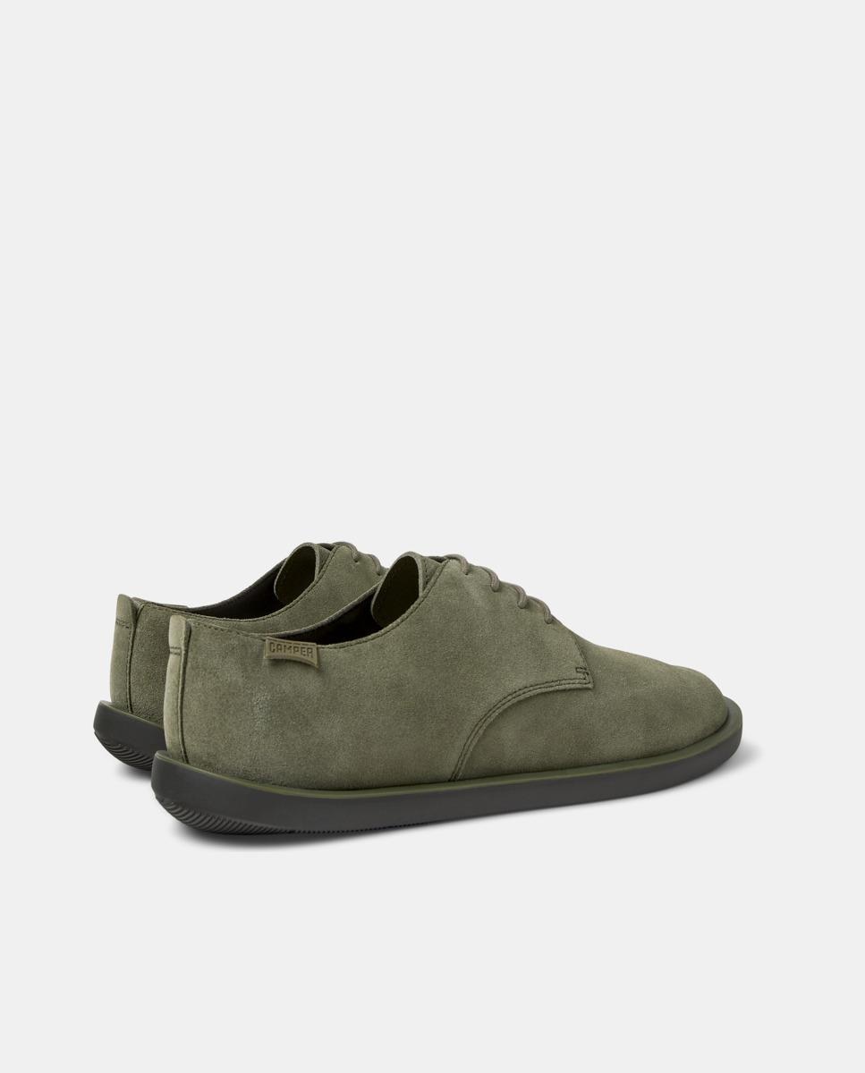 Bluchers de Pele Wagon Verde-militar-3