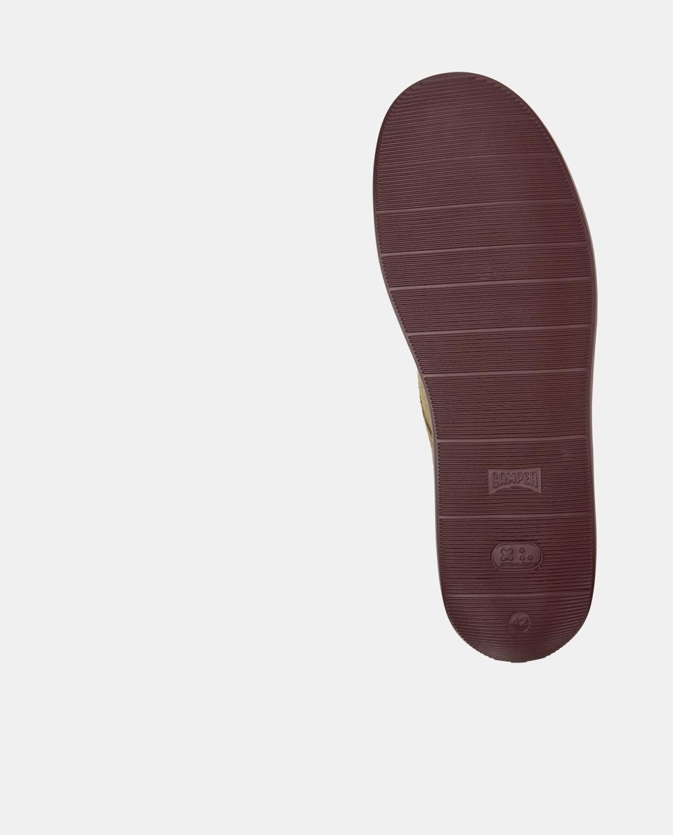 Bluchers de Pele Wagon Castanho-claro-3