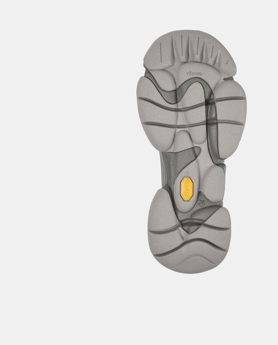 Sapatilhas de Pele Karst 2 Castanho / Branco gasto-4