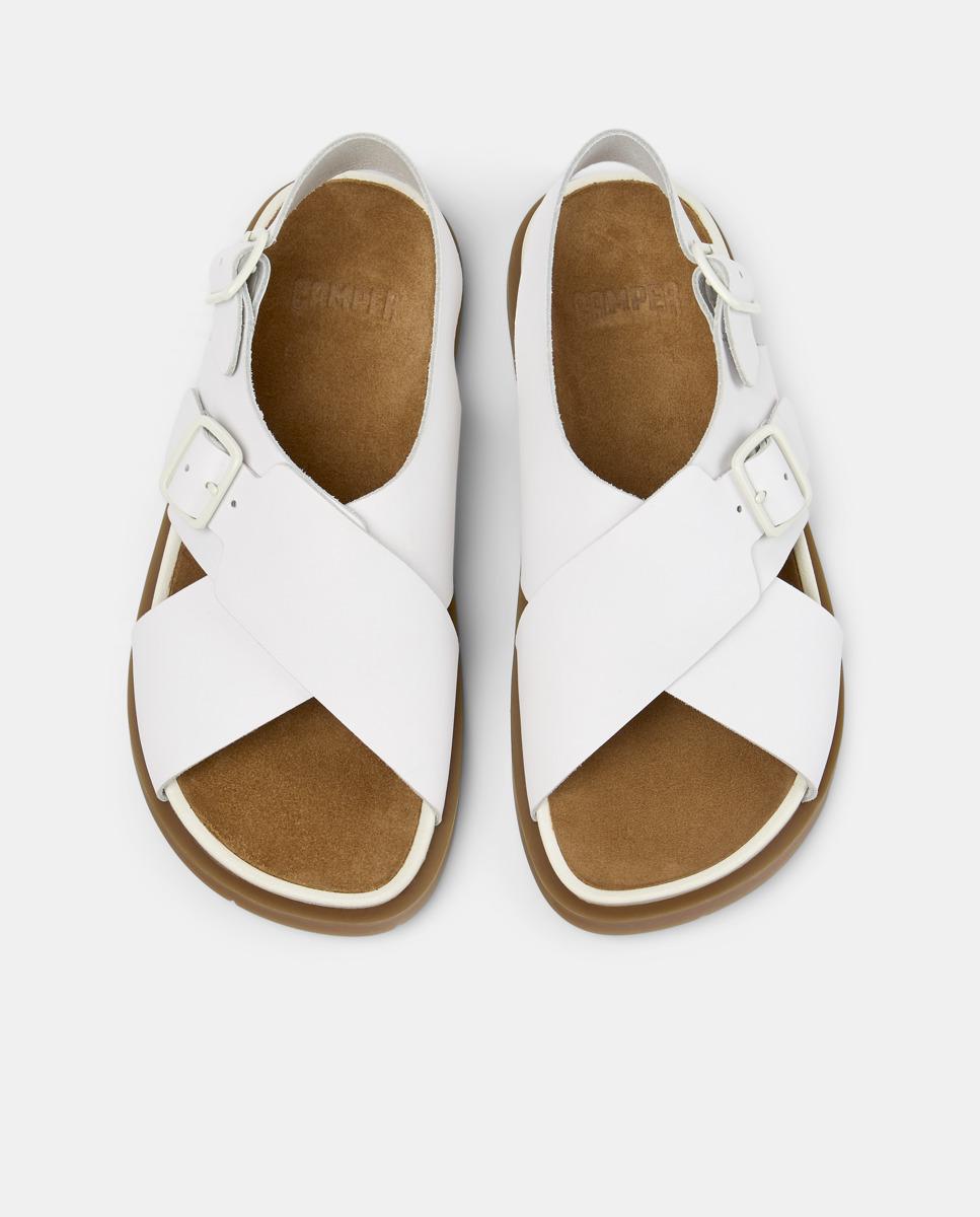Sandálias Lluc Sandal de Pele Branco-2