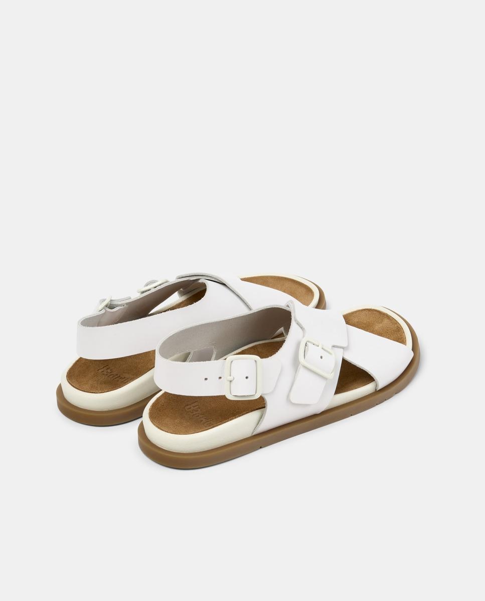 Sandálias Lluc Sandal de Pele Branco-3
