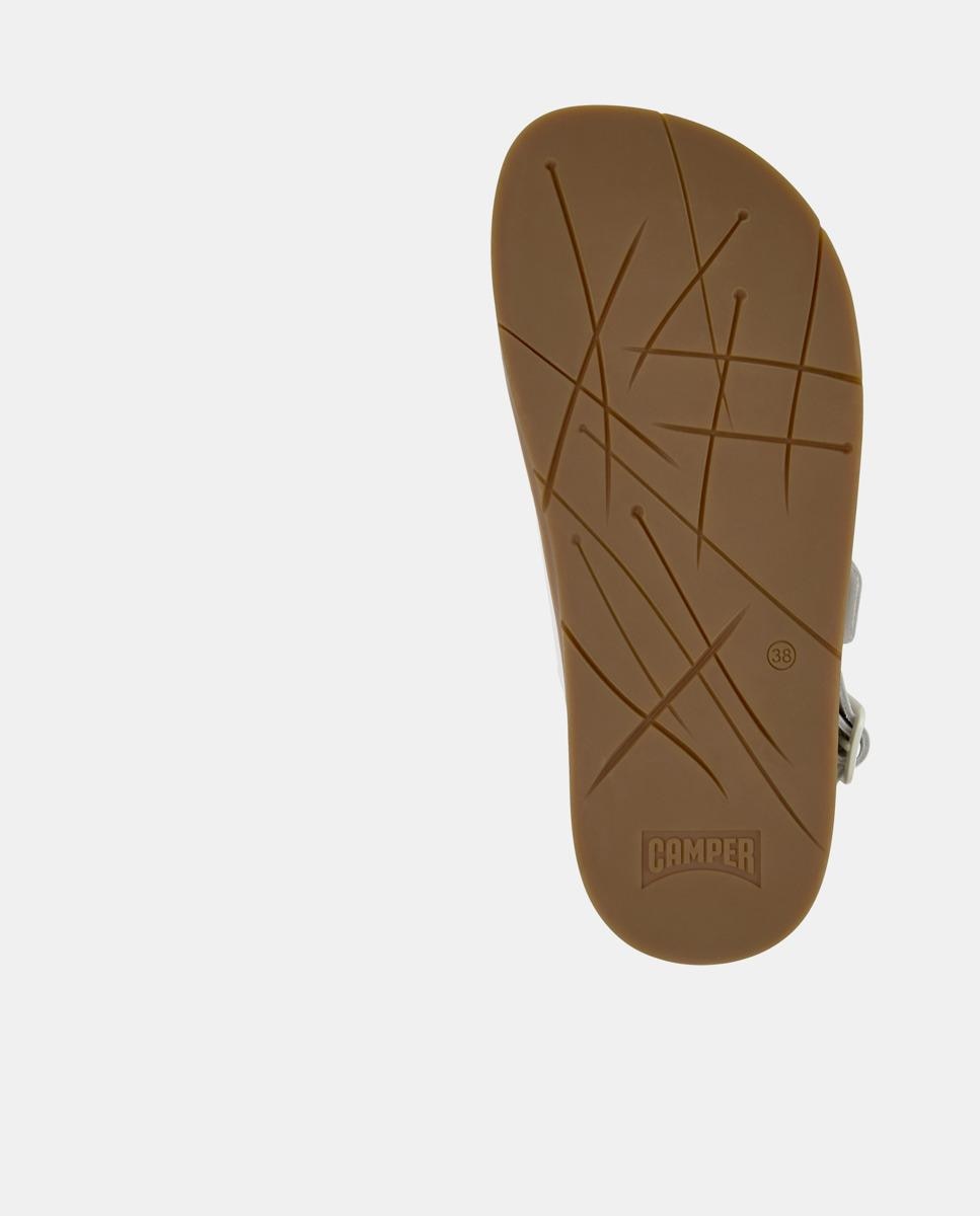 Sandálias Lluc Sandal de Pele Branco-4