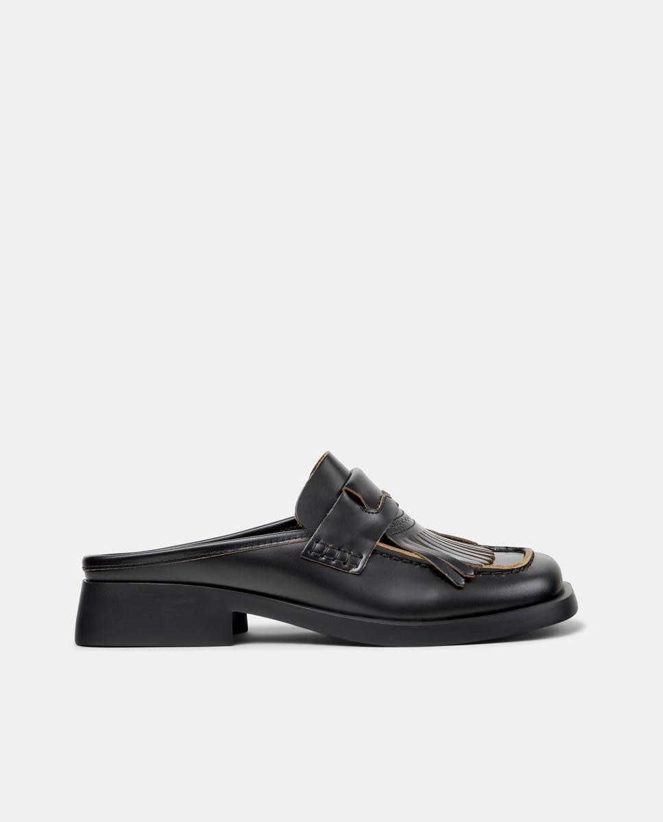 Imagem 0 de Mules de Pele Donna Twins