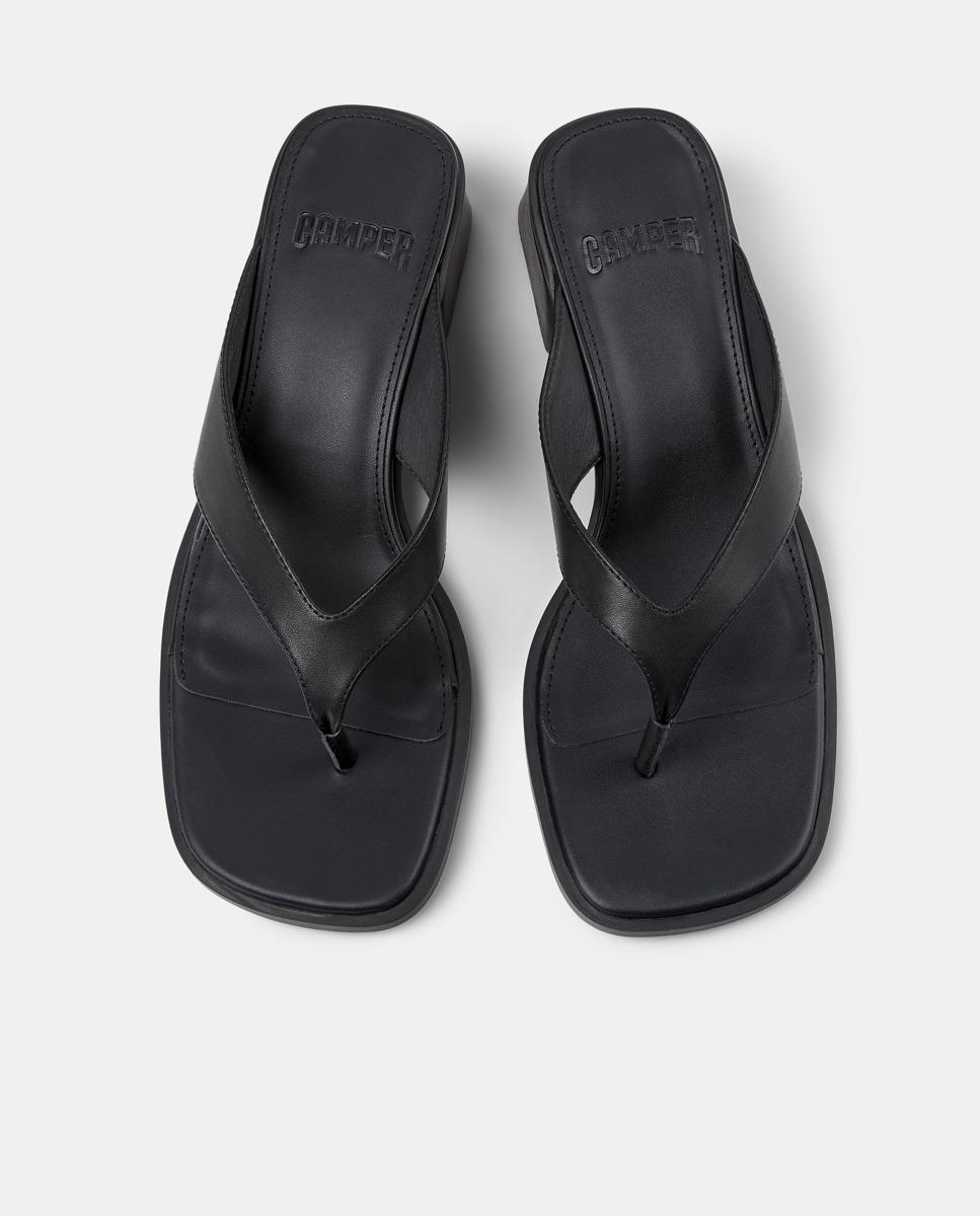 Sandálias Kora Sandal de Pele Preto-2
