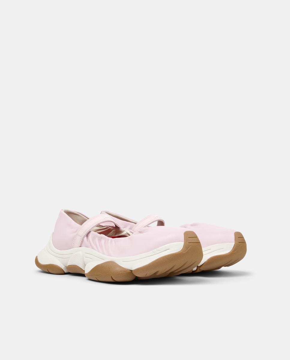Sabrinas Rasas de Pele Karst 2 Rosa-claro-5