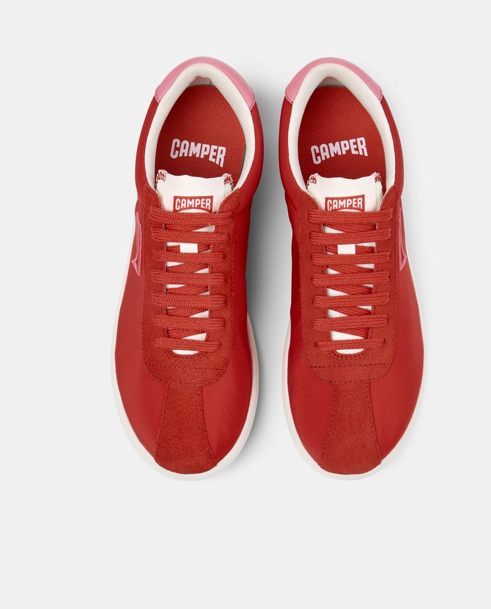 Sapatilhas Básicas com Atacadores Pelotas Xlf Vermelho-2