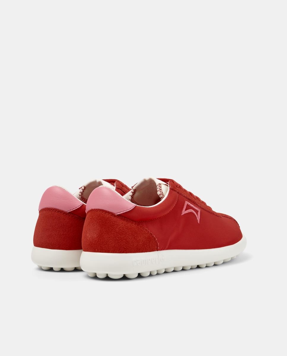 Sapatilhas Básicas com Atacadores Pelotas Xlf Vermelho-3