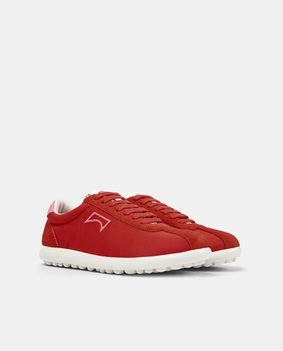 Sapatilhas Básicas com Atacadores Pelotas Xlf Vermelho-5