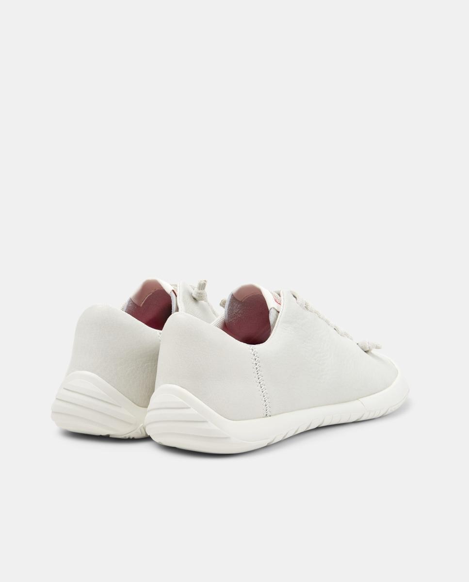Sapatilhas Básicas de Pele Peu Path+ Branco-3